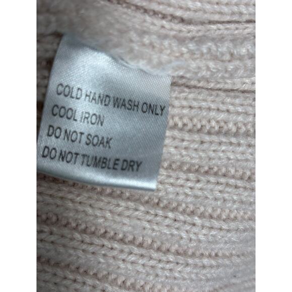 Princess Polly Knit Turtleneck Sweater Womens Size XS/S Light Beige Oversized - Picture 4 of 7